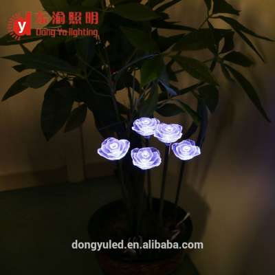 2016 Newest Fantastic artificial rose flower Christmas party wedding Valentine's Day indoor&outdoor decoration with led light