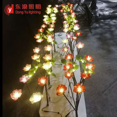 Beautiful Christmas light artificial led Japanese cherry flower