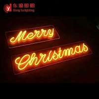 High quality  led ultra thin neon flex rope light motif light Christmas decoration light